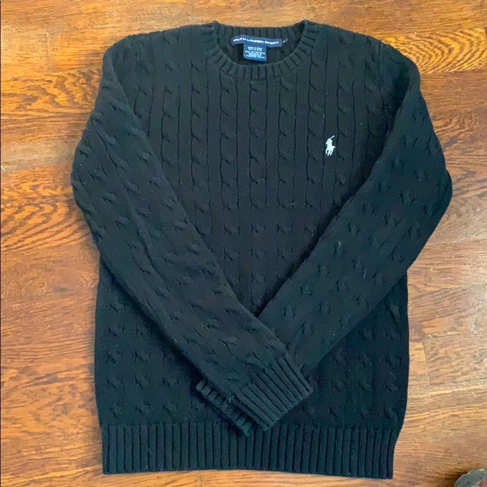 Ralph Lauren Sport cotton cable knit sweater